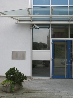 Eingangs&uuml;berwachung in der Goldstadt